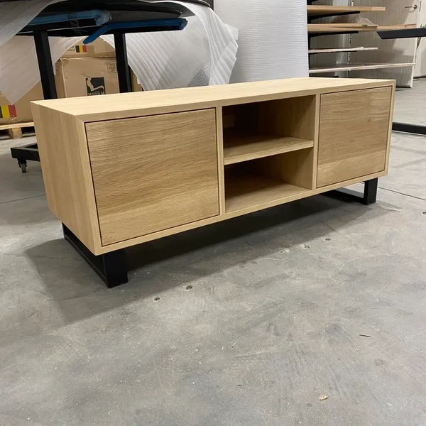 Tv meubel eik met open nis