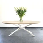 Eettafel Mikado elips