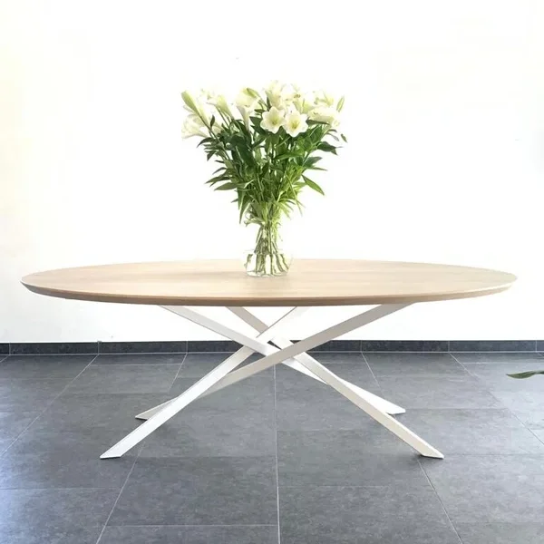 Eettafel Mikado elips