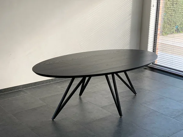 Eettafel Harper elips black