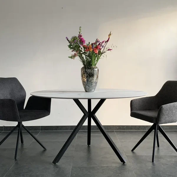 Eettafel rond Newly fenix